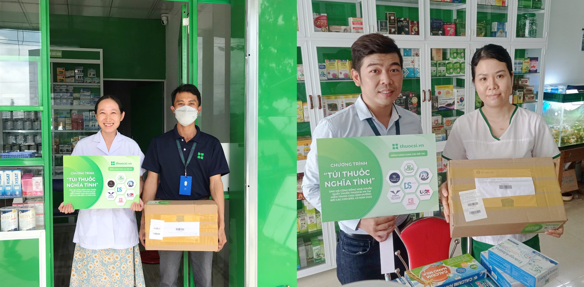 Buymed trao tặng hơn 500 “Túi thuốc nghĩa tình” cho cộng đồng nhà thuốc Miền Trung